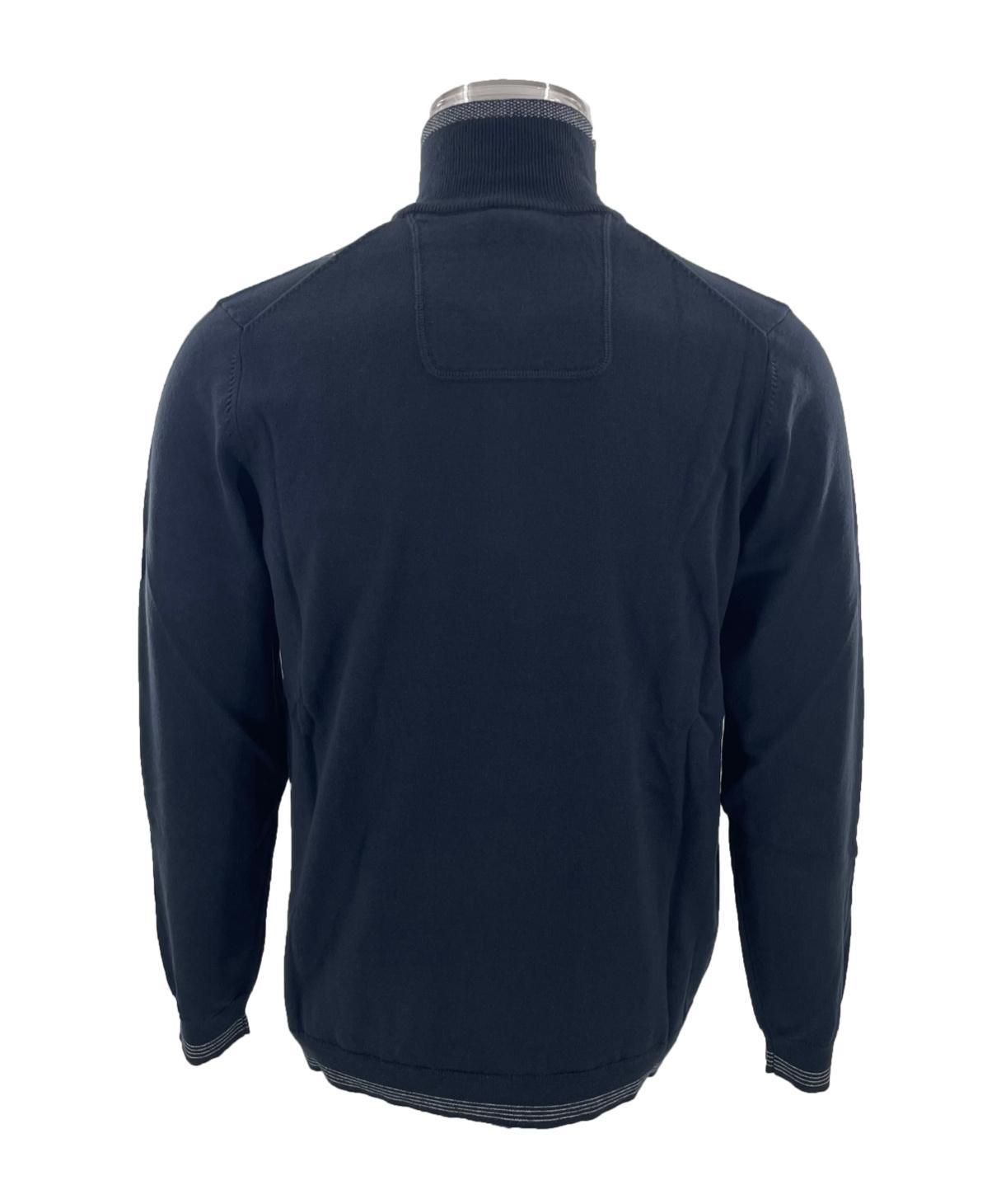 HUGO BOSS Logo Long-sleeved Sweater In Black Product Image