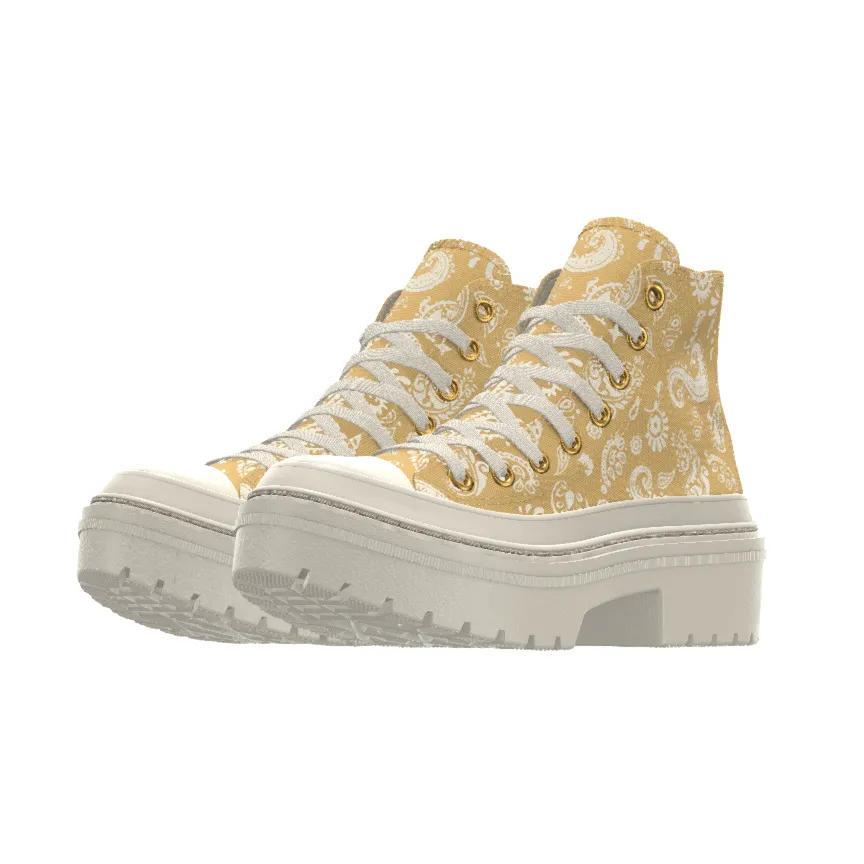 Custom Chuck Taylor All Star Lugged Heel Platform By You Product Image