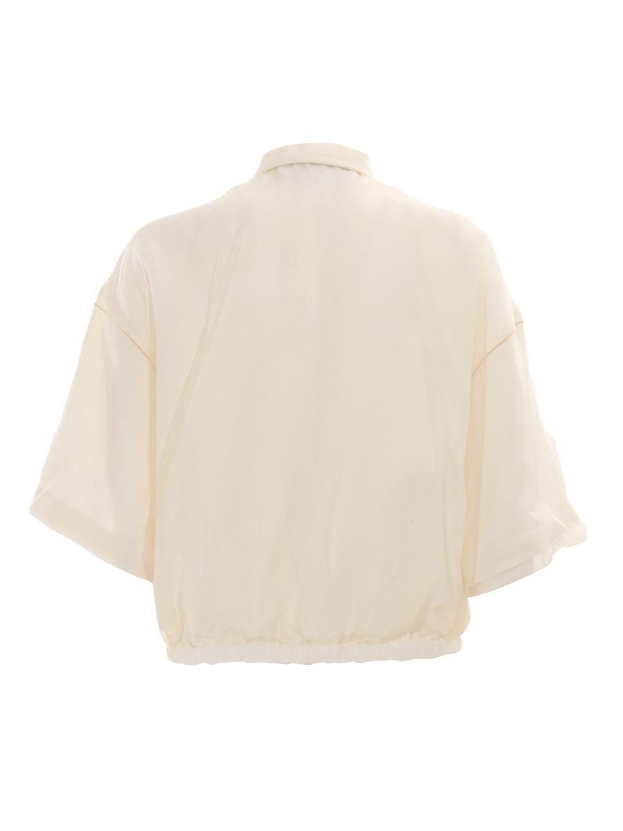 FABIANA FILIPPI Jacket In White Product Image