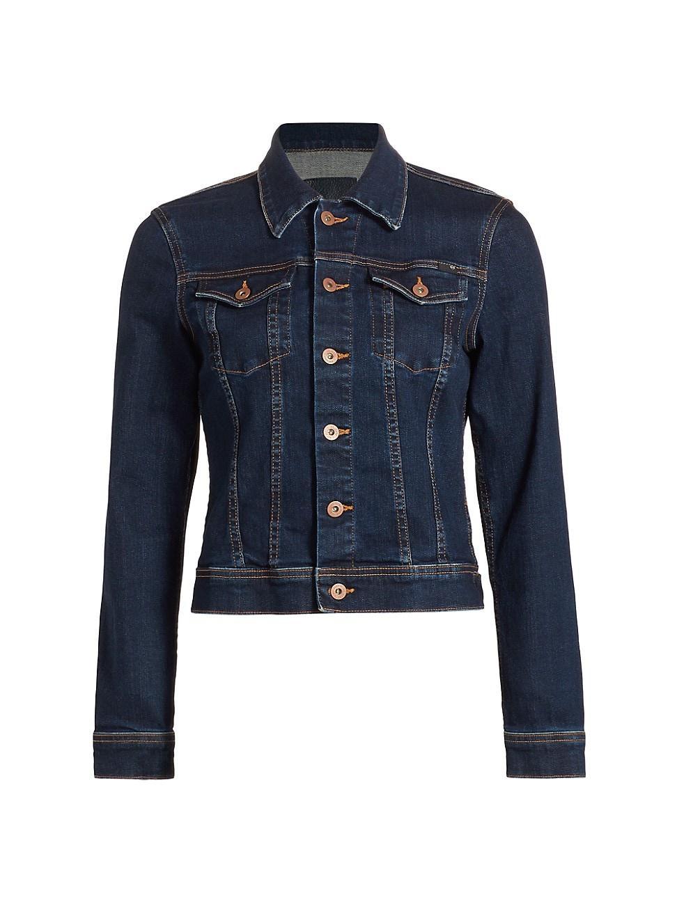 AG Jeans Robyn Jacket (Modern Indigo) Women's Clothing Product Image