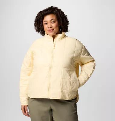 Plus Size Columbia Sienna Hill Quilted Jacket, Women's, Size: 3XL, Black Product Image