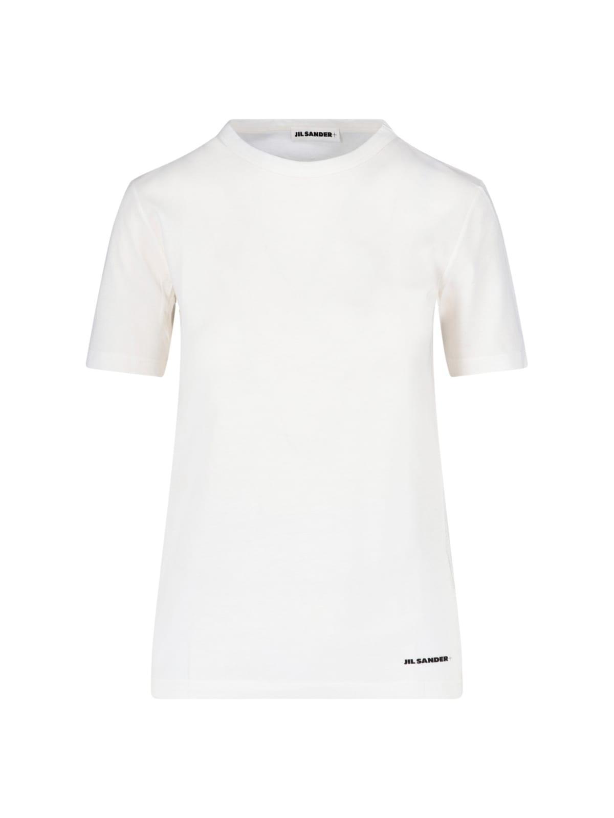 JIL SANDER Classic T-shirt In White Product Image