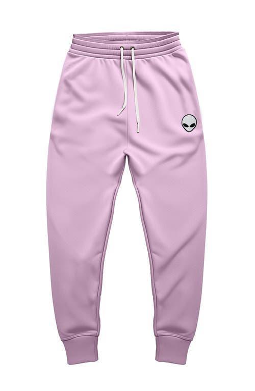 Dalix Mens Alien Midweight Fleece Jogger Pant in Lavender at Nordstrom, Size Xx-Large Product Image
