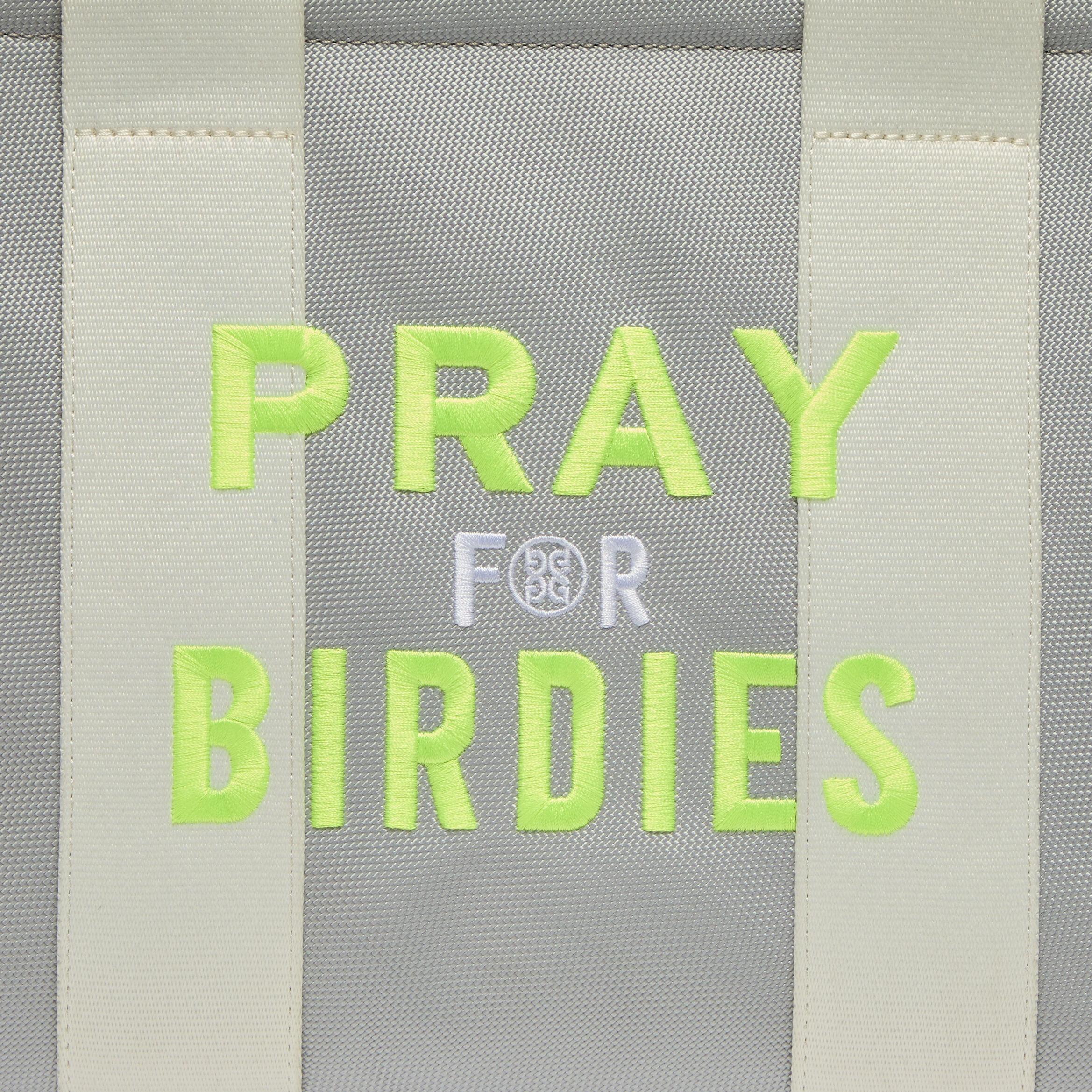PRAY FOR BIRDIES CANVAS SQUARE BAG Product Image