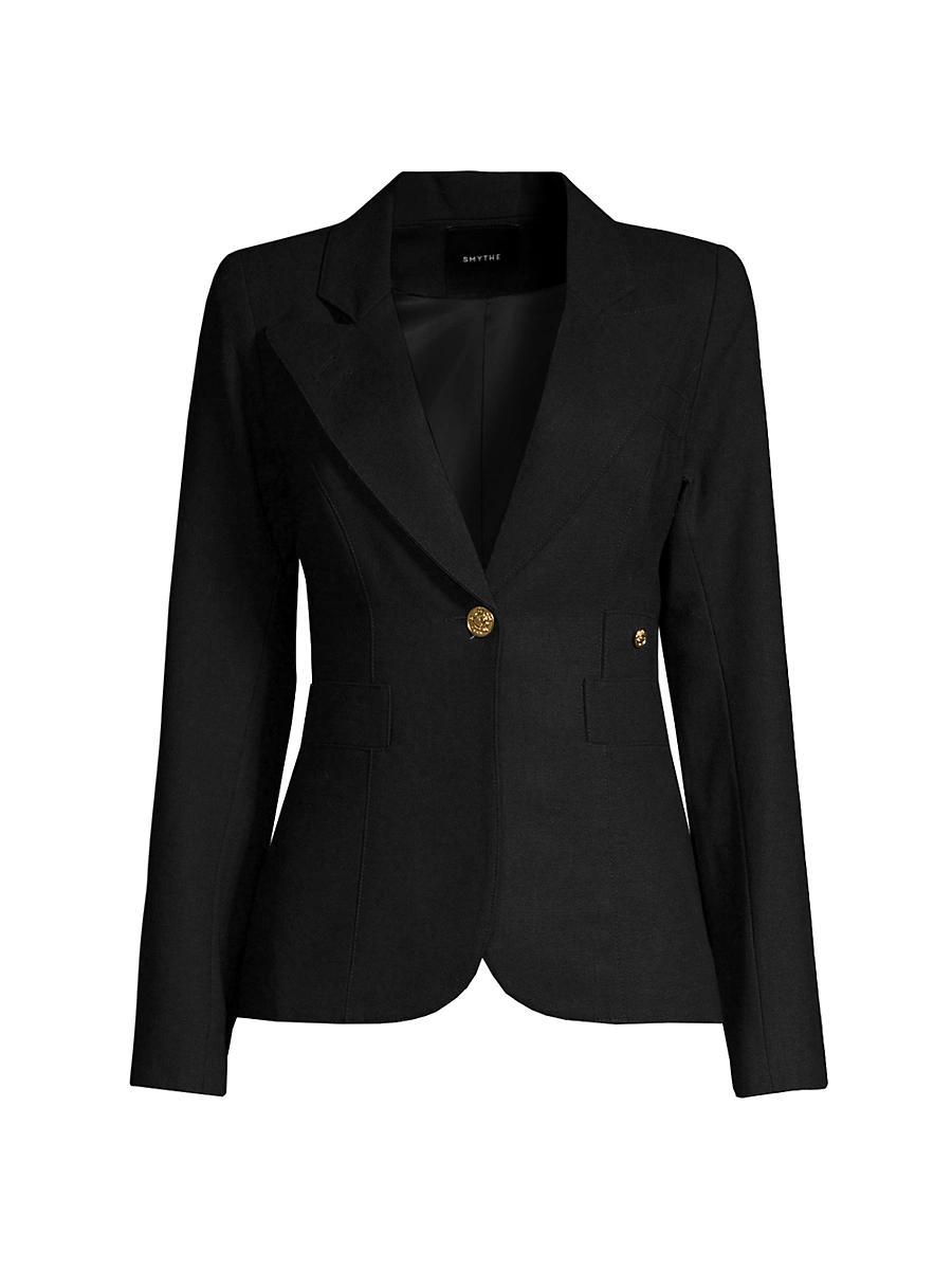 Womens Duchess Single-Breasted Wool Blazer Product Image