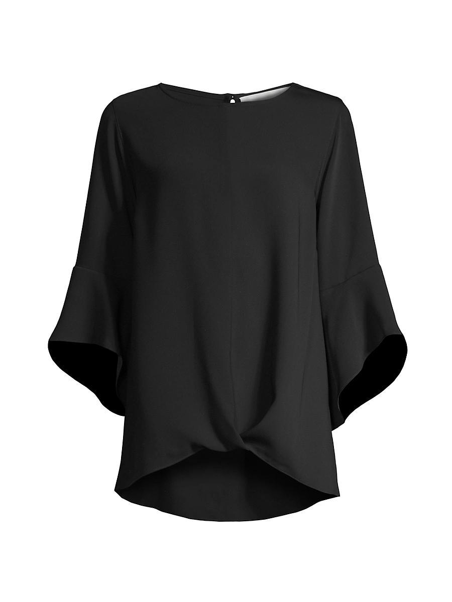 Caroline Rose Twisted Hem Top Product Image