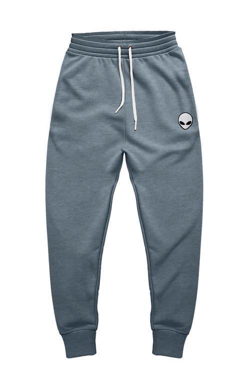 Dalix Mens Alien Midweight Fleece Jogger Pant in Heather Slate at Nordstrom, Size X-Large Product Image