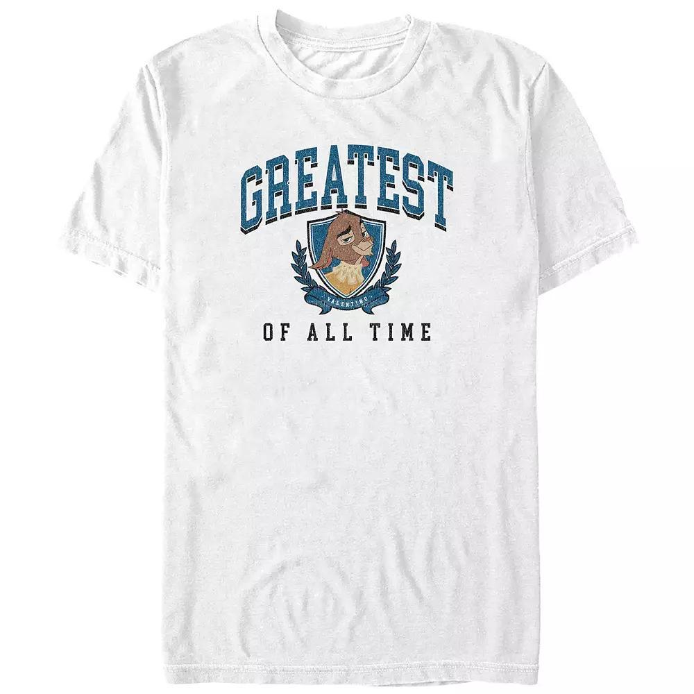 Disney's Wish Valentino Greatest Of All Time Big & Tall Graphic Tee, Men's, Size: XXL Tall, White Product Image