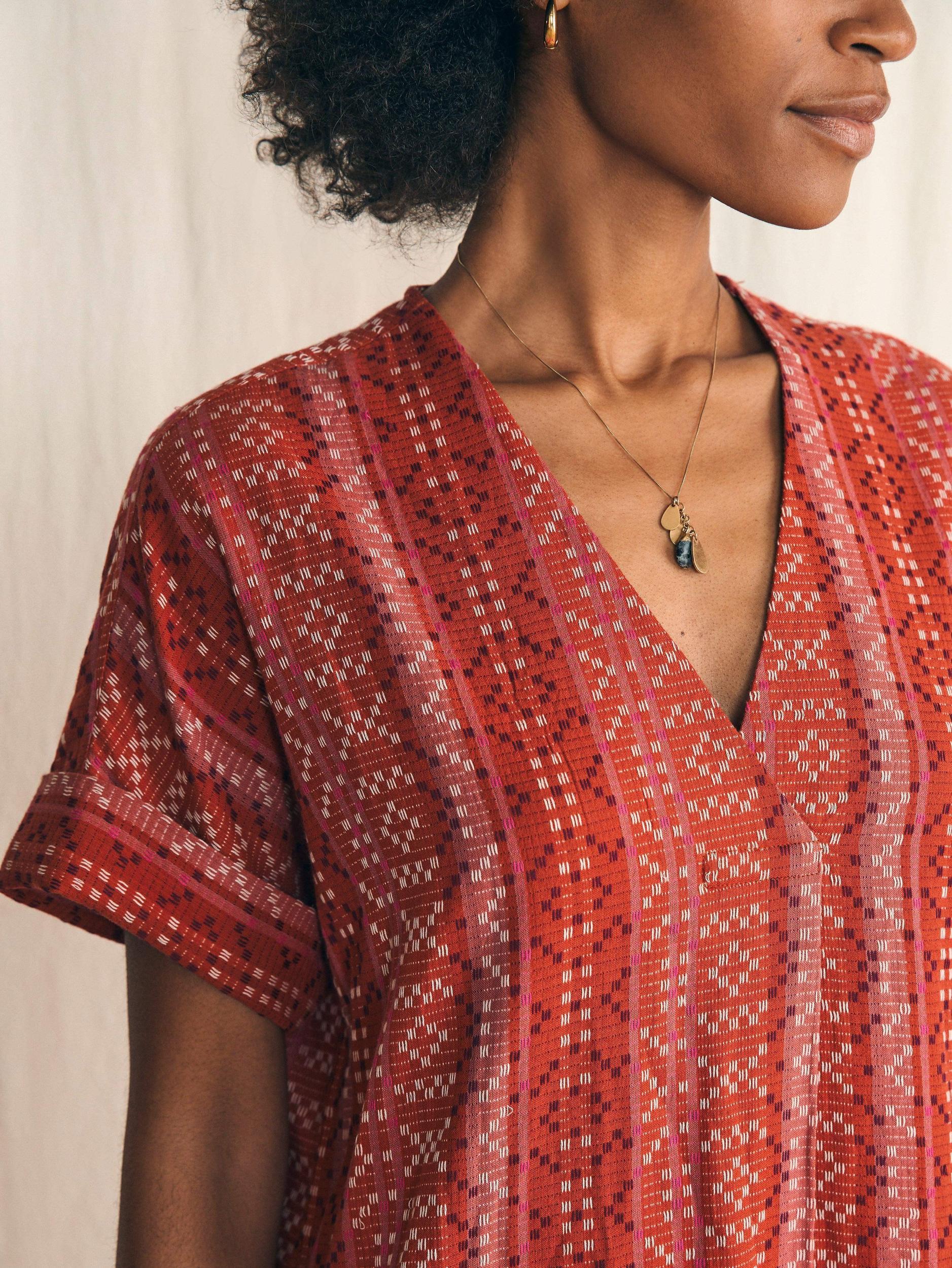 Sunset Land Sanibel Dress - Sunset Land Jacquard Female Product Image