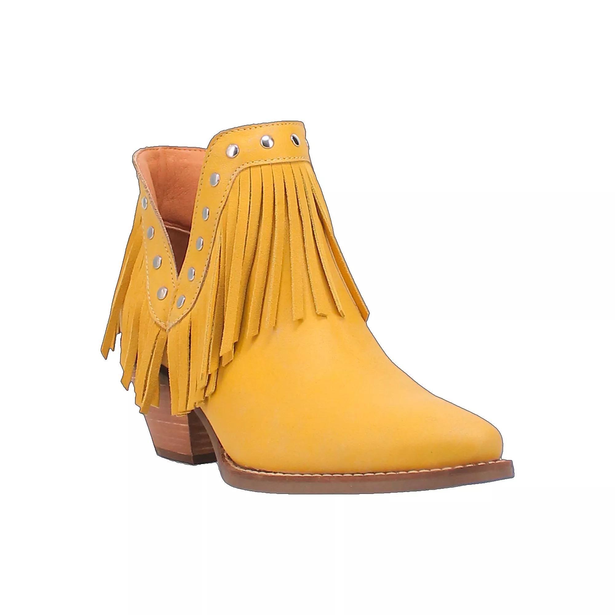Dingo Fine N' Dandy Women's Ankle Boots, Size: 6, Blue Product Image