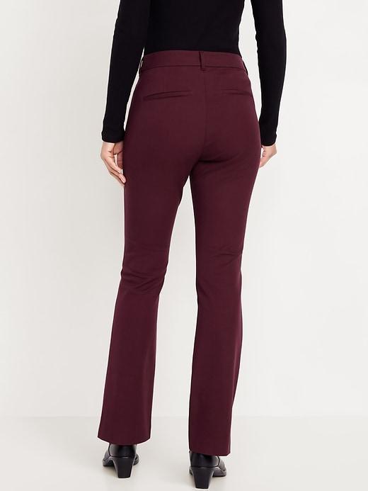 High-Waisted Pixie Flare Pants Product Image