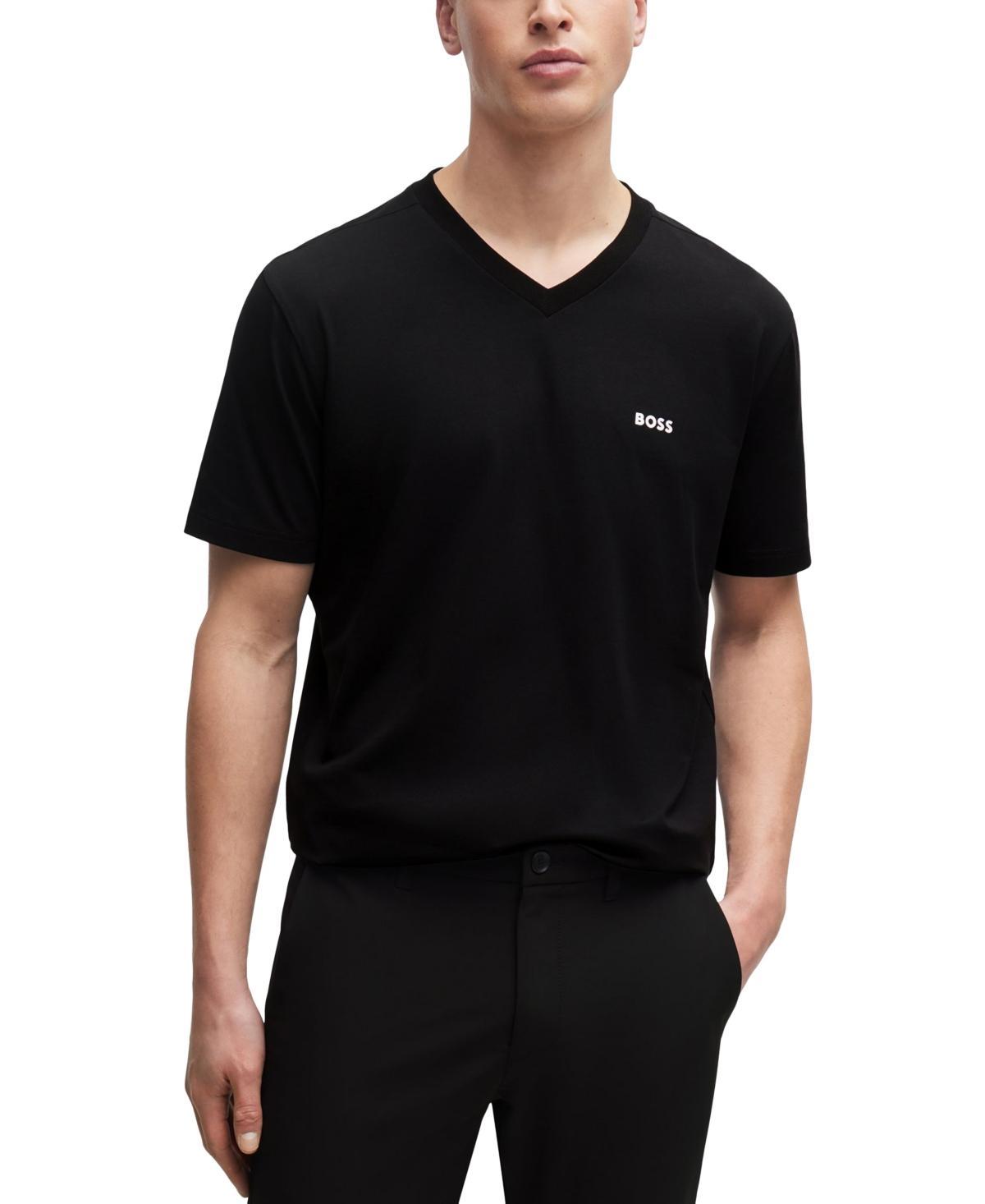 Mens Stretch-Cotton Regular-Fit T-Shirt Product Image