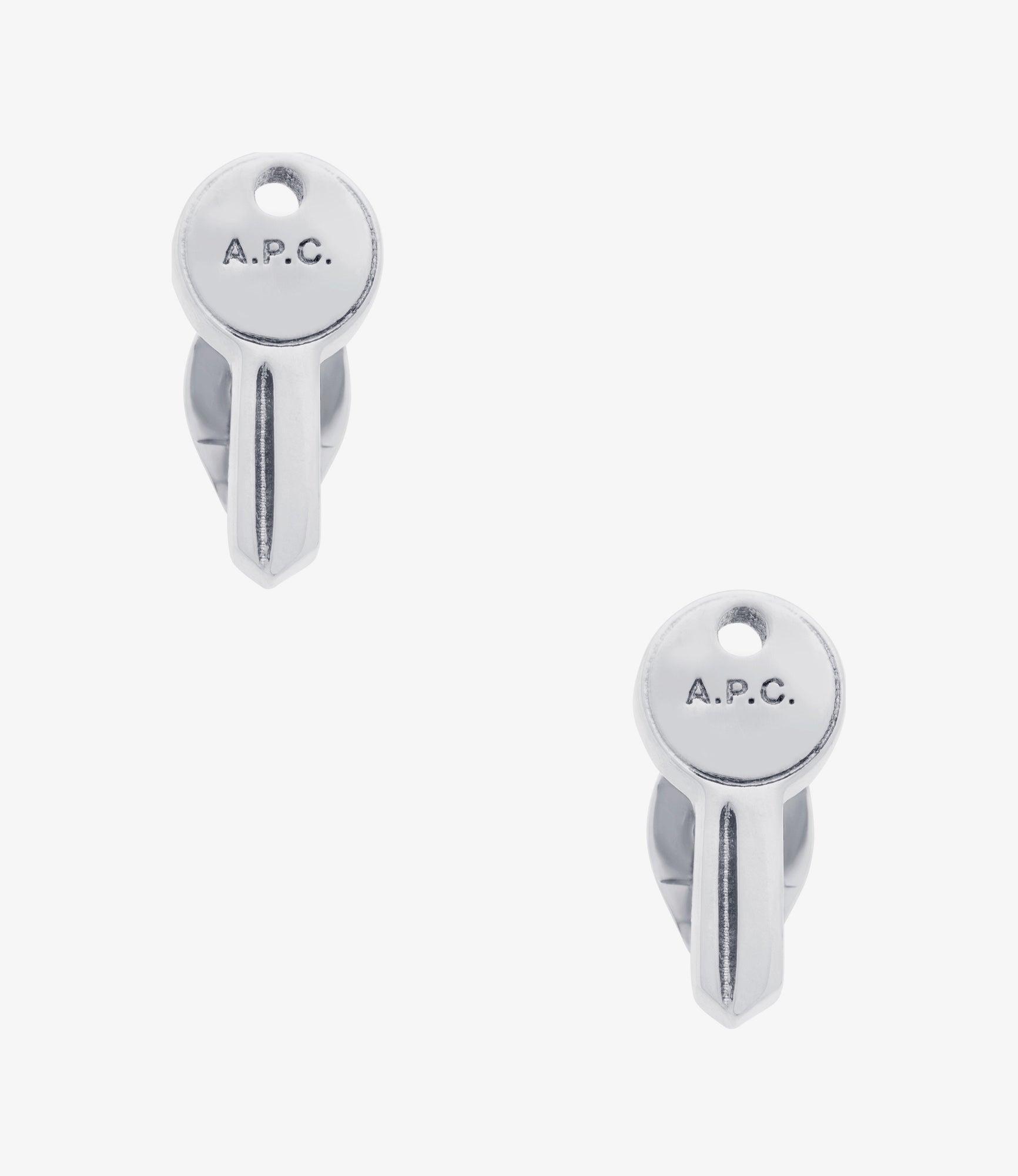 Clef stud earrings Product Image