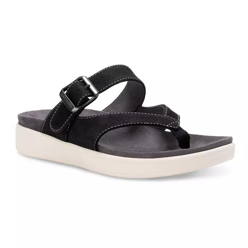 Eastland Commonwealth Women's Buckle Slide Sandals, Size: 6, Black Product Image