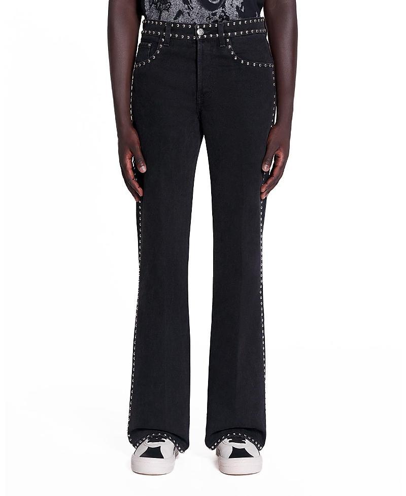 Mens Lanvin x Future Studded Flared Jeans for Men Product Image