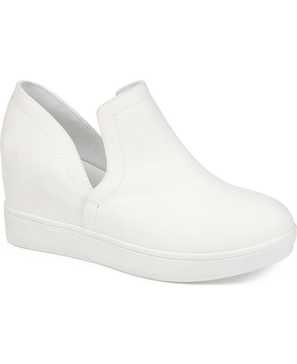 Journee Collection Womens Cardi Wedge Sneaker Product Image
