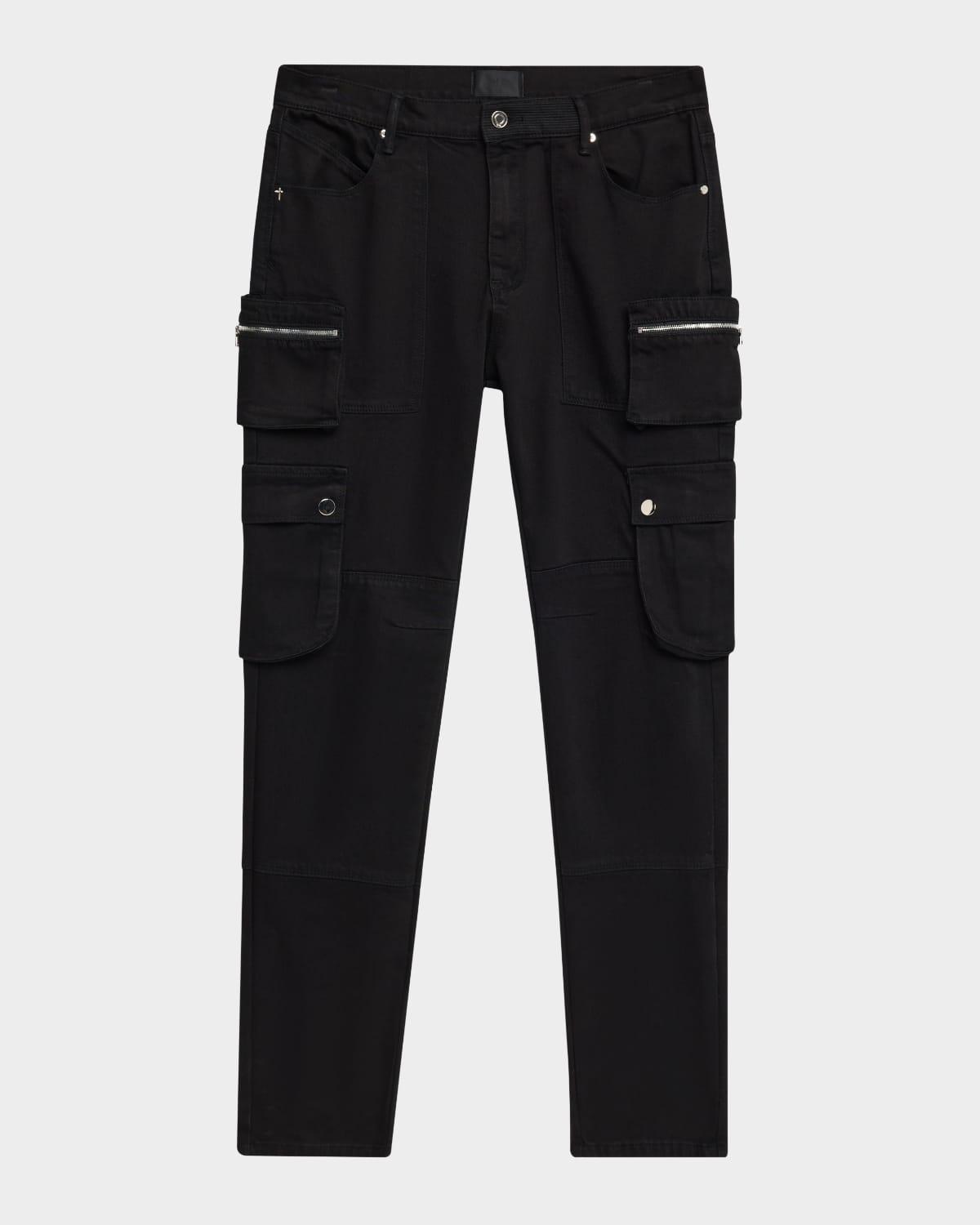 Men's Slate Cargo Skinny Jeans Product Image