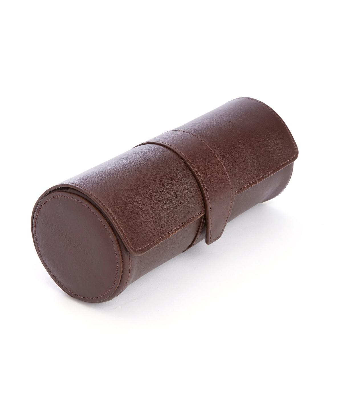 Royce Leather Deluxe Watch Roll, Black Product Image