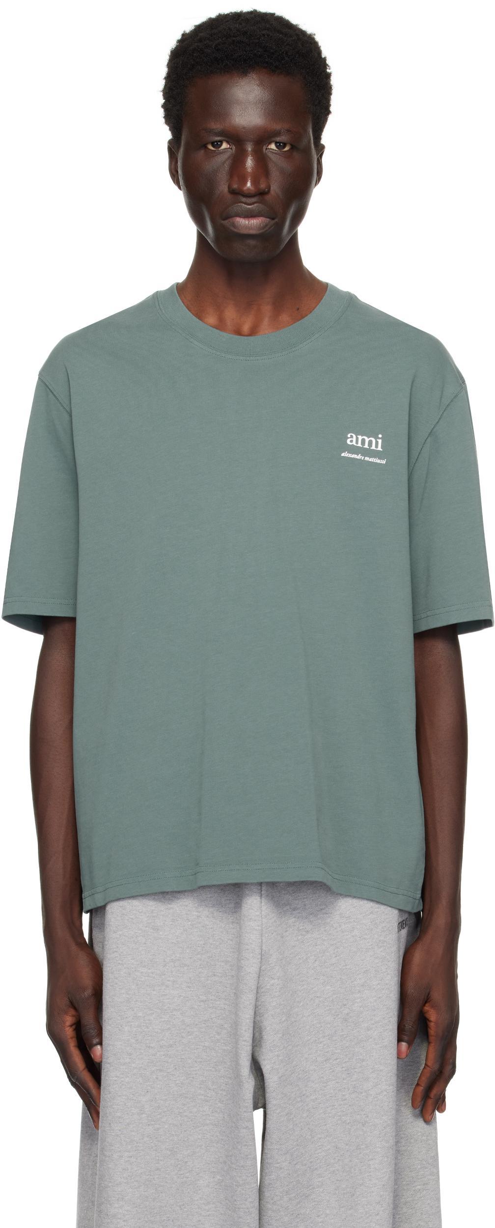 AMI ALEXANDRE MATTIUSSI T-shirt Beige In Antique Clay Product Image