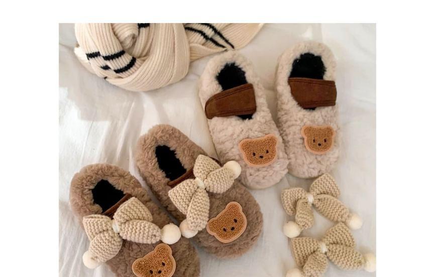Fleece Home Slippers Product Image