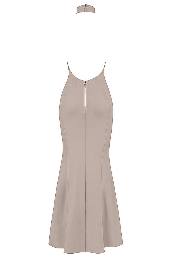 Juliette Mushroom Halter Gown Product Image