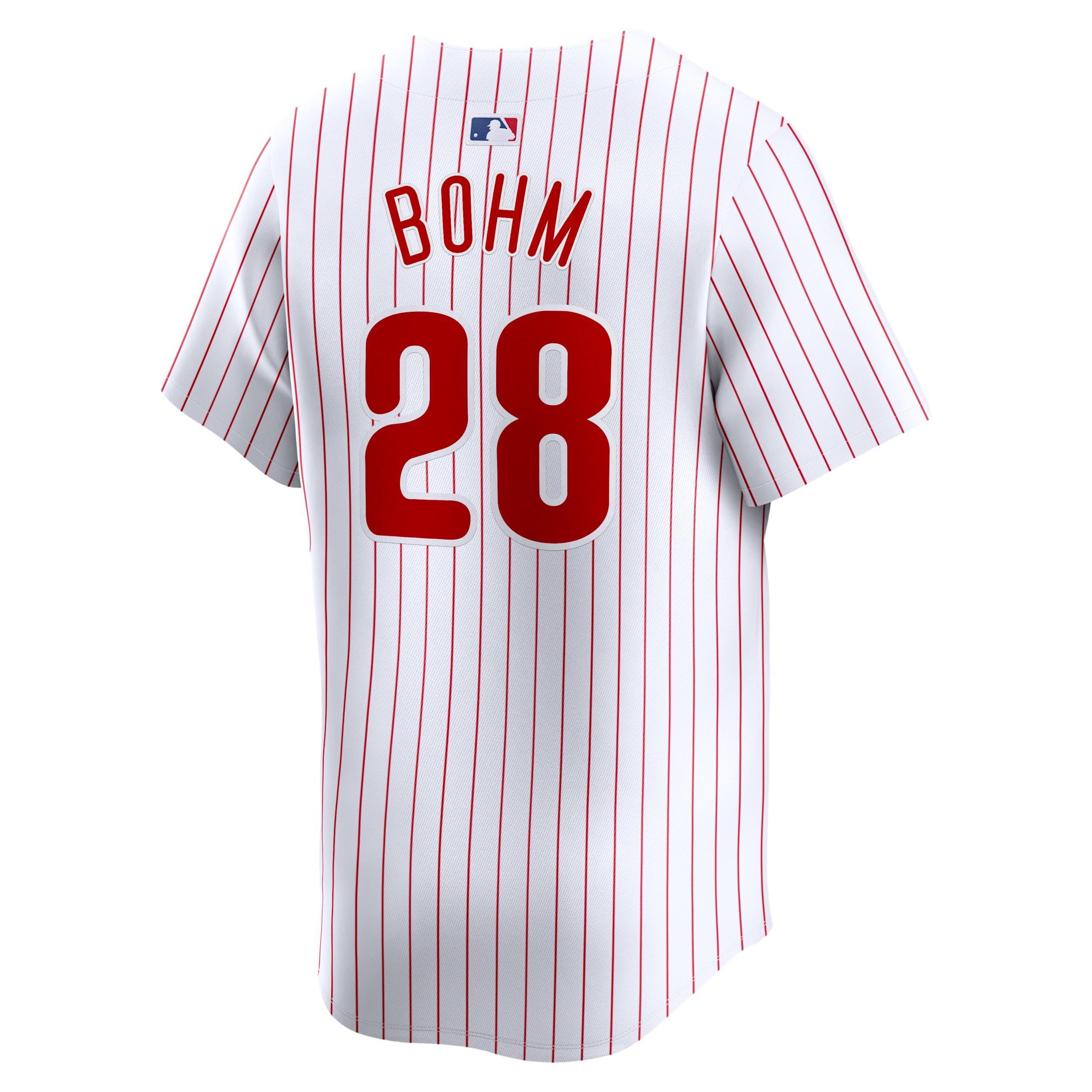 Men's Nike Bryce Harper White Philadelphia Phillies Home Limited Player Jersey, Size: Large Product Image