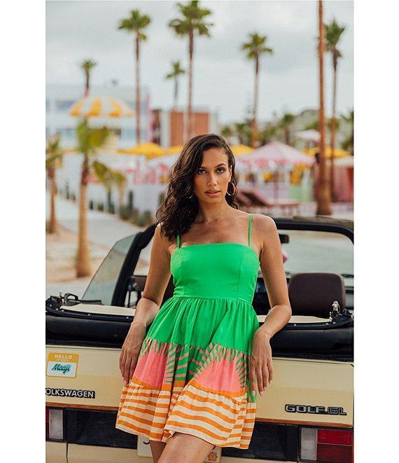 Maaji Emily Sunrise Colada Mini Cover-Up Dress Product Image