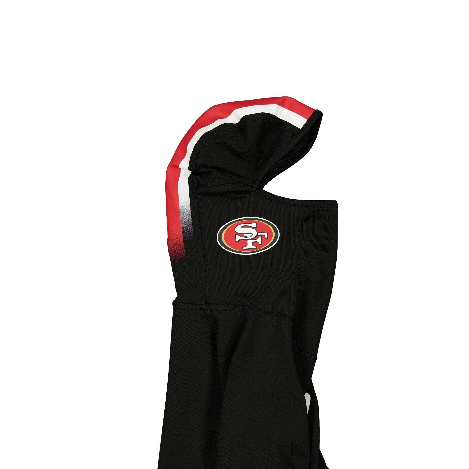 San Francisco 49ers 2025 Functional Fandom Black Balaclava Hoodie Male Product Image