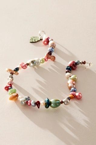Soul & Bones Stand Out Pearl Necklace Product Image