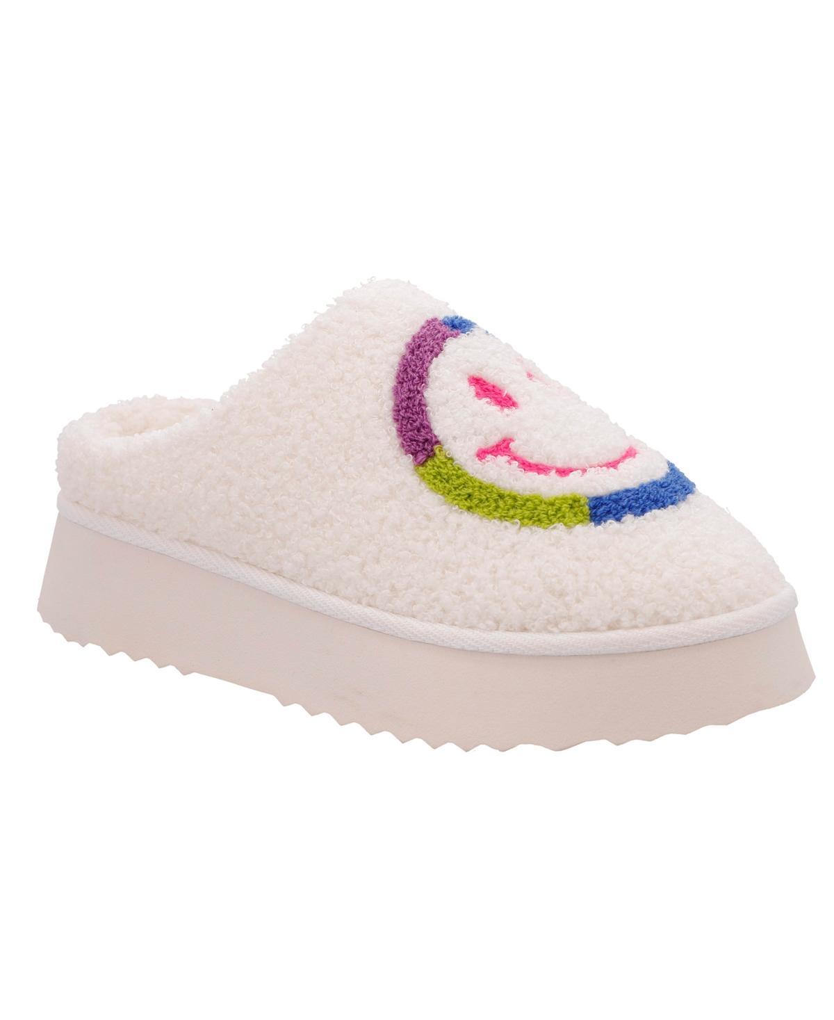 MIA Icicle (Beige Smiley) Women's Slippers Product Image