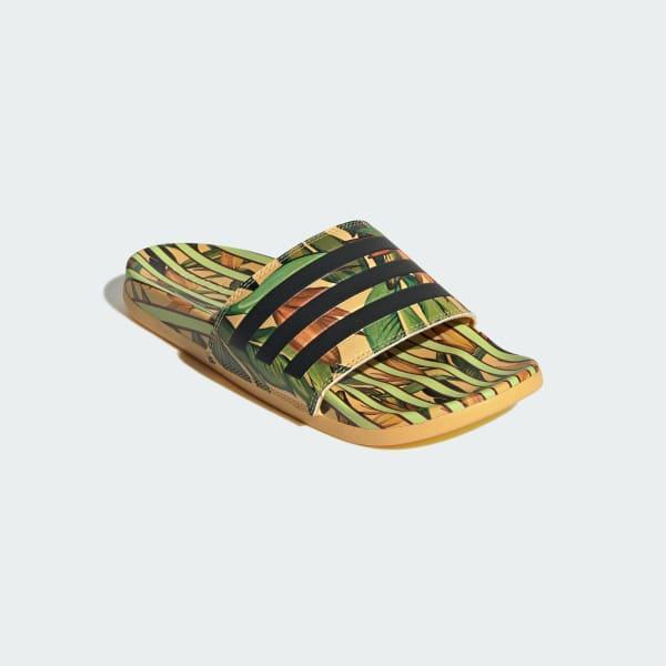 adidas adilette Women's Comfort Swimming Sandals, Size: 11, Bright Orange Product Image
