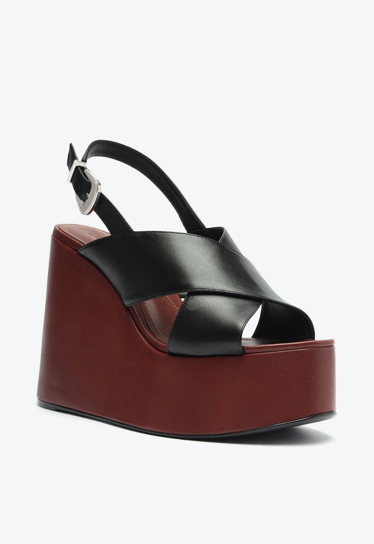 Jennifer Leather Sandal Product Image