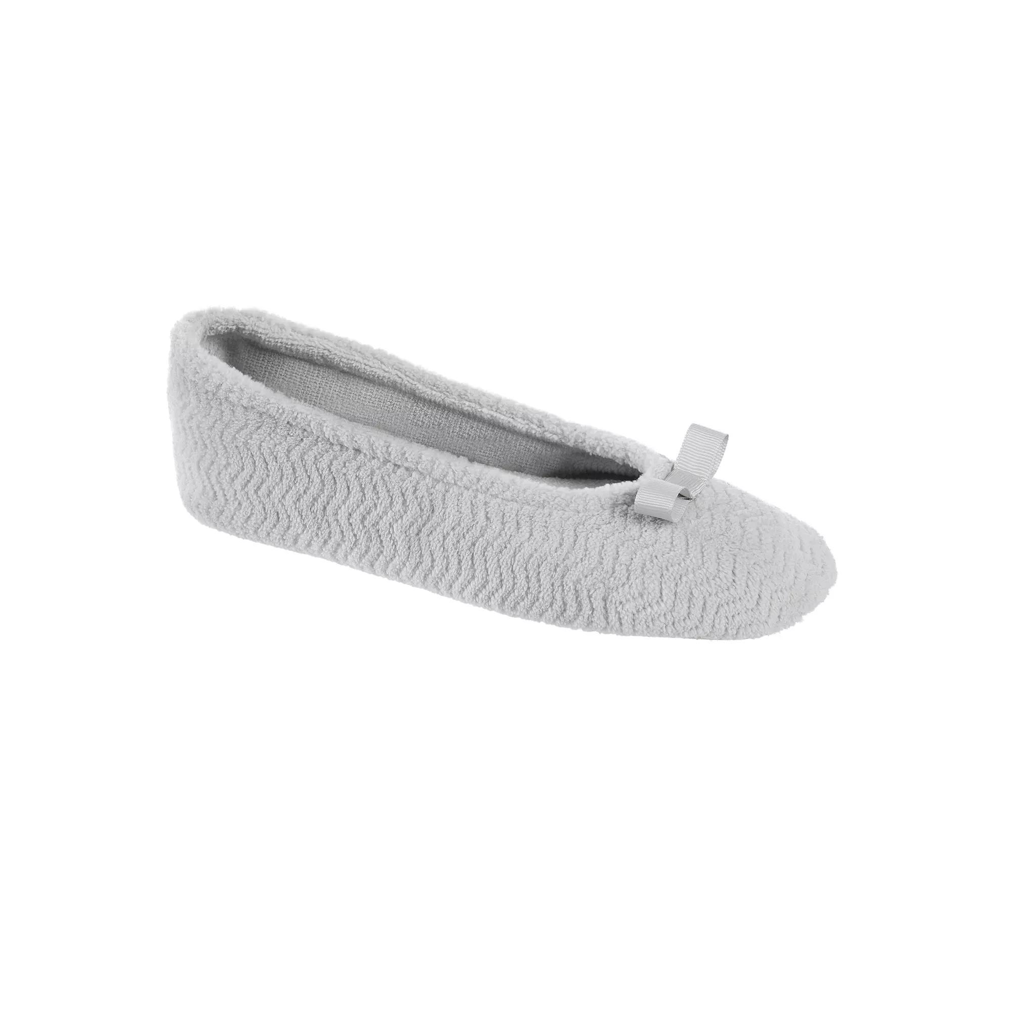 isotoner Chevron Women's Ballet Slippers, Size: Medium, Brown Product Image