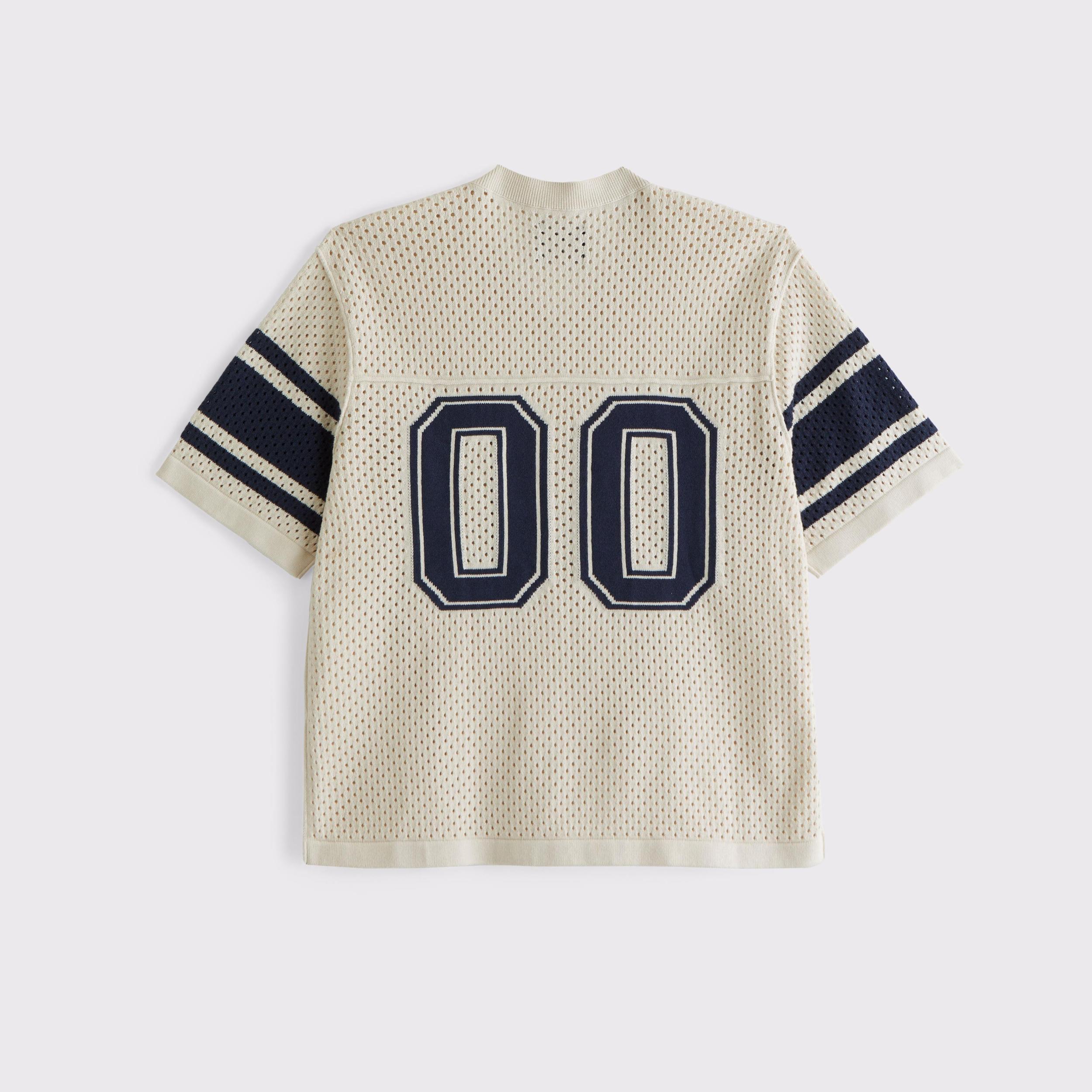 Football Jersey-Inspired Sweater Product Image