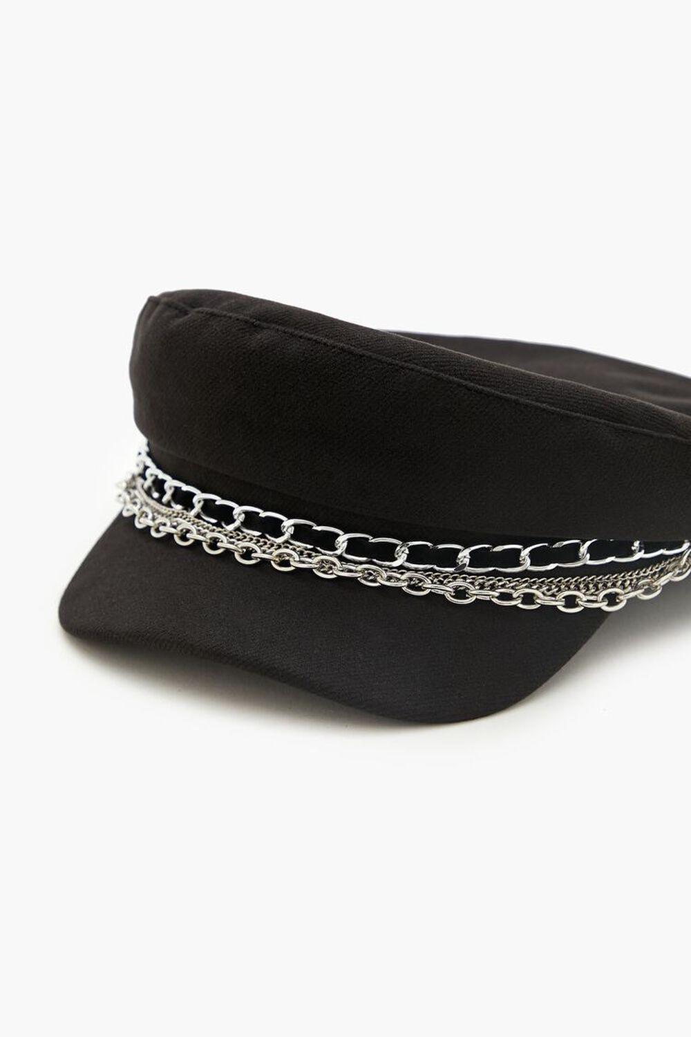 Tiered Chain-Trim Cabbie Hat | Forever 21 Product Image
