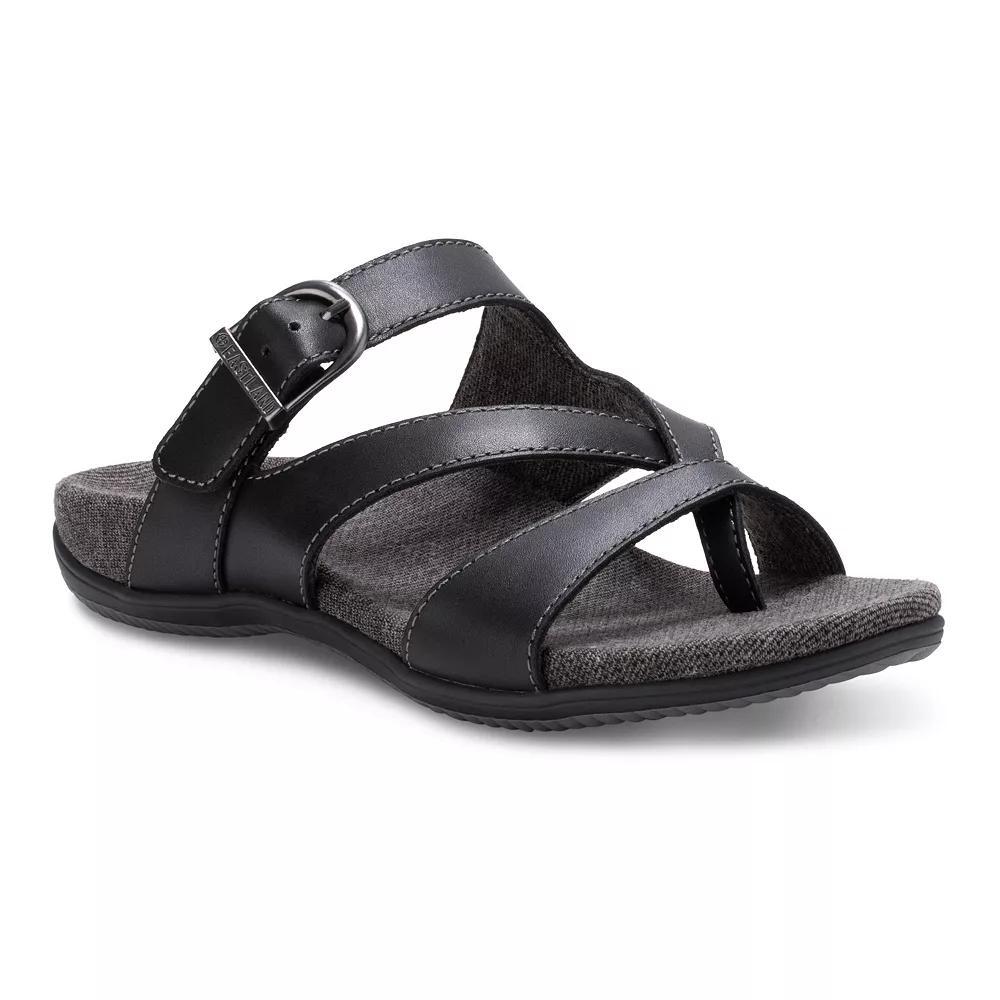 Eastland Bar Harbor Women's Buckle Slide Sandals, Size: 11, Black Product Image