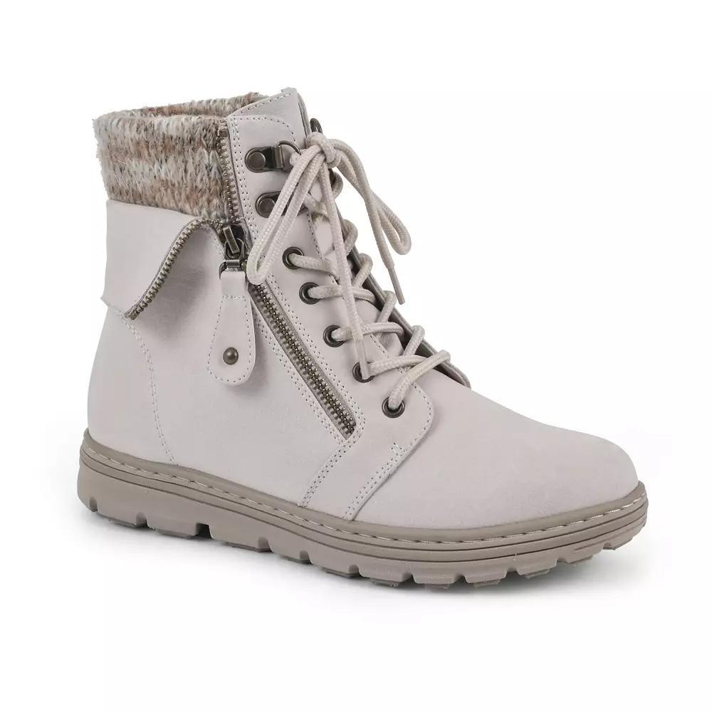Cliffs by White Mountain Kaylee Women's Hiker Boots, Size: 11, Winter White Product Image