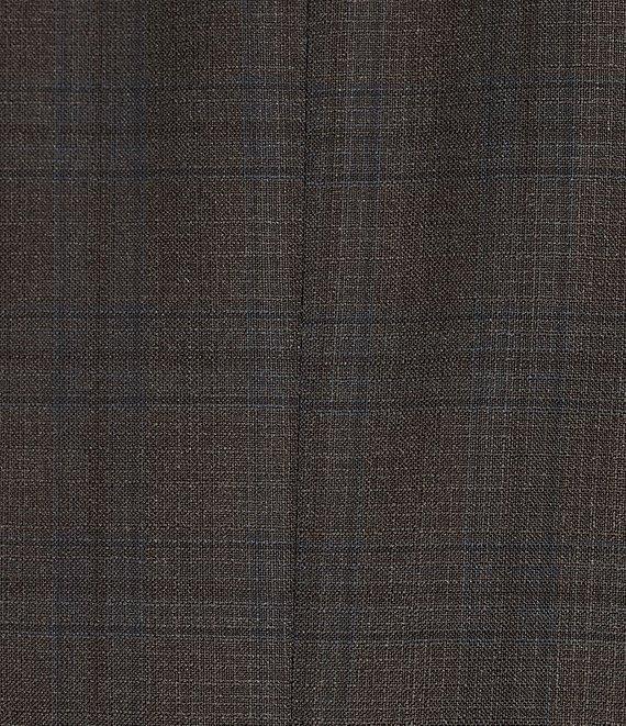 Hart Schaffner Marx Chicago Classic Fit Pleated Plaid Print 2-Piece Suit Product Image