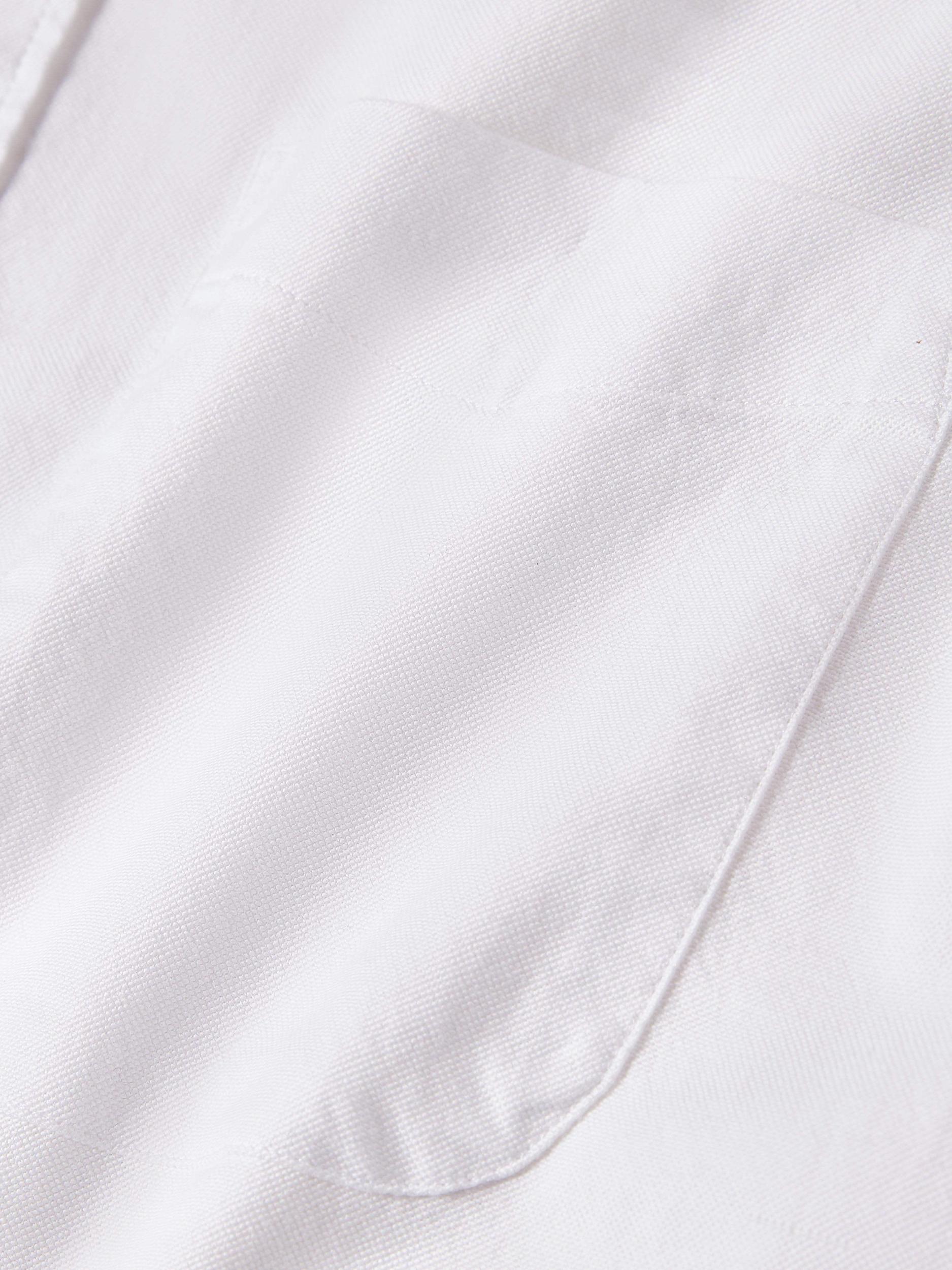Supima Oxford Shirt - Pure White Male Product Image