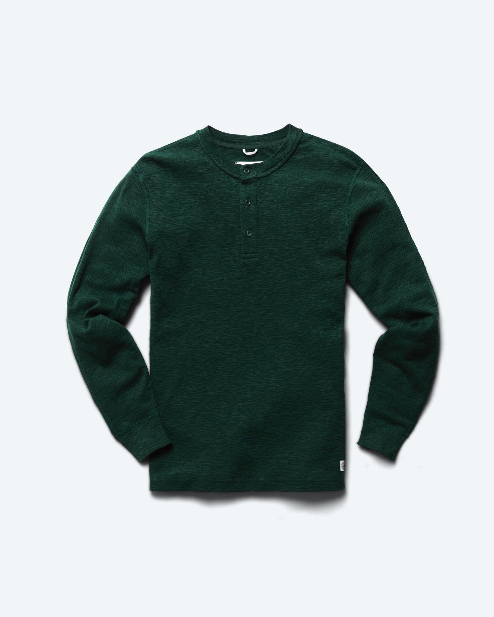 1X1 Slub Slim Henley Male Product Image