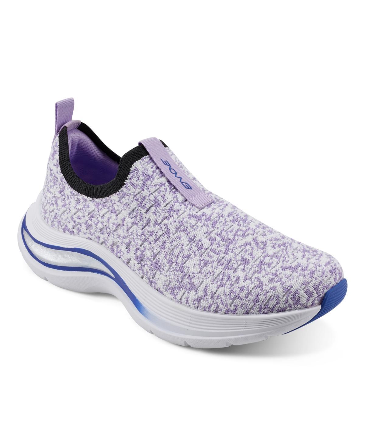Easy Spirit EMOVE Easywalk Women's Pull-on Knit Sneakers, Size: 7, Blue Product Image