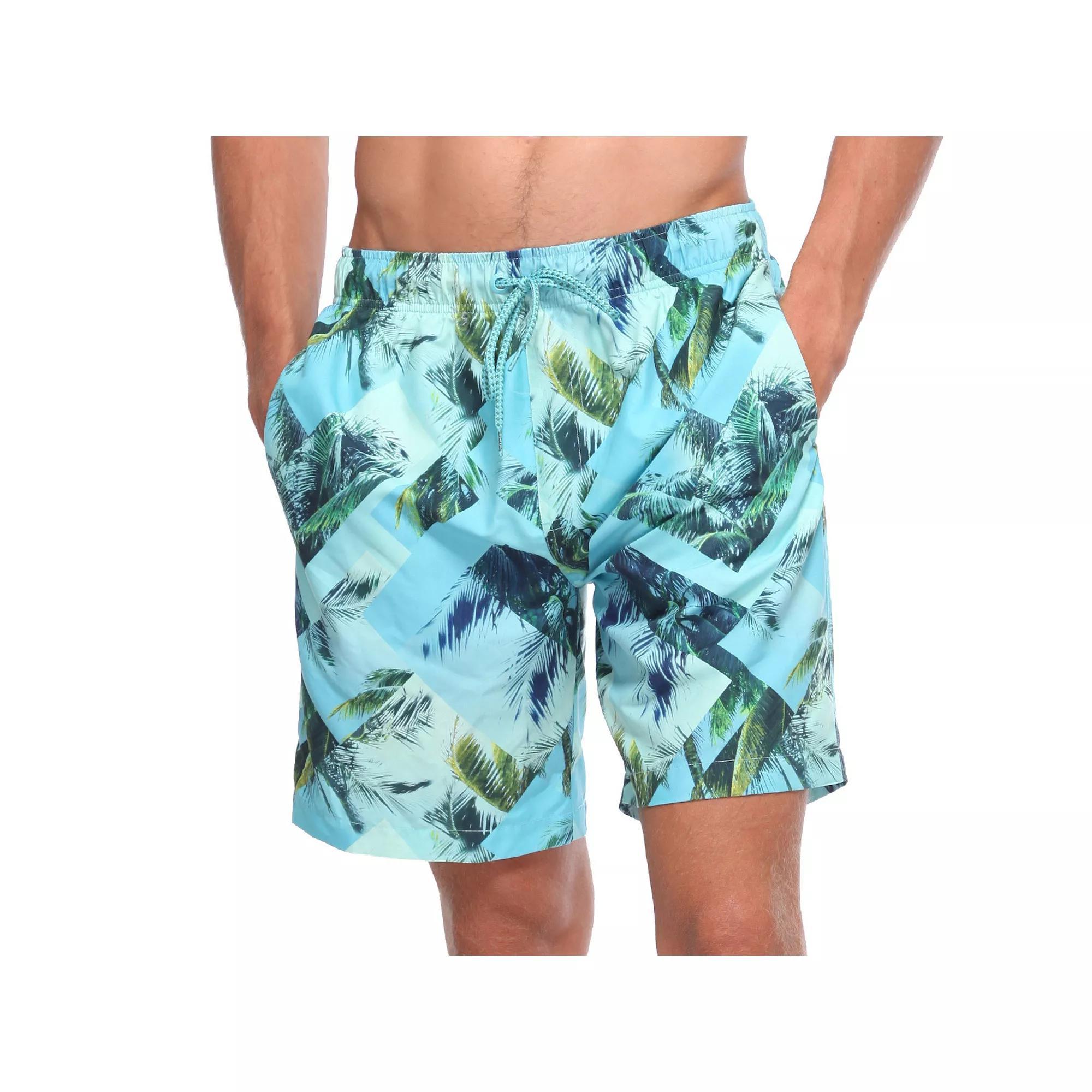 Mens Rokka&Rolla 8-in. Mesh Lined UPF 50+ Swim Trunks Product Image