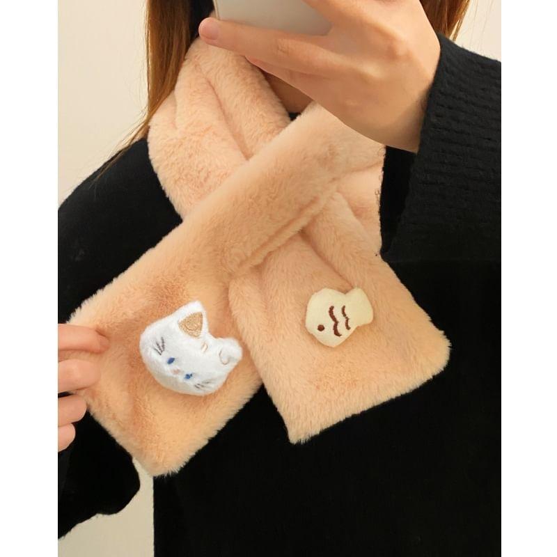 Cat Fish Chenille Scarf Product Image