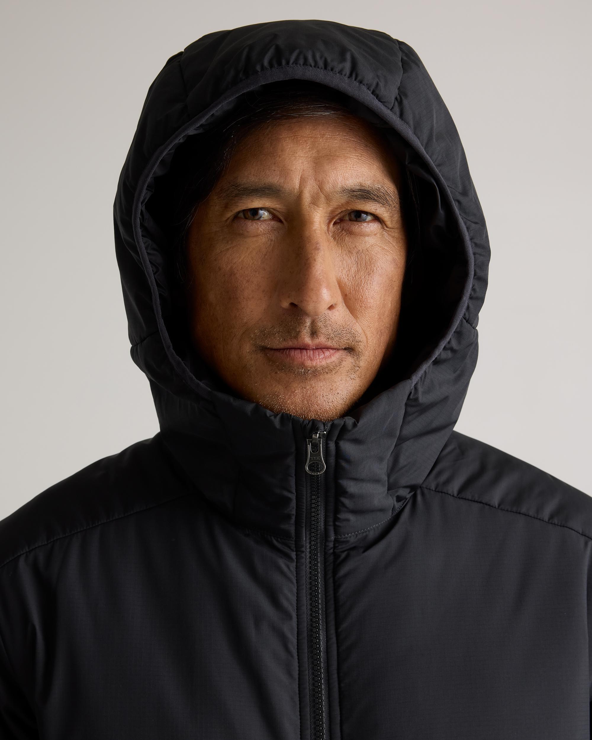 Quince | Men's Hybrid Insulated Lightweight Hooded Jacket 100% Polyester Product Image