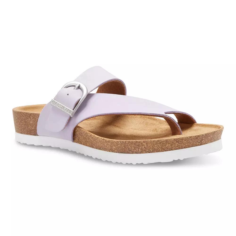 Eastland Shauna Women's Leather Sandals, Size: 5 Medium, Green Product Image