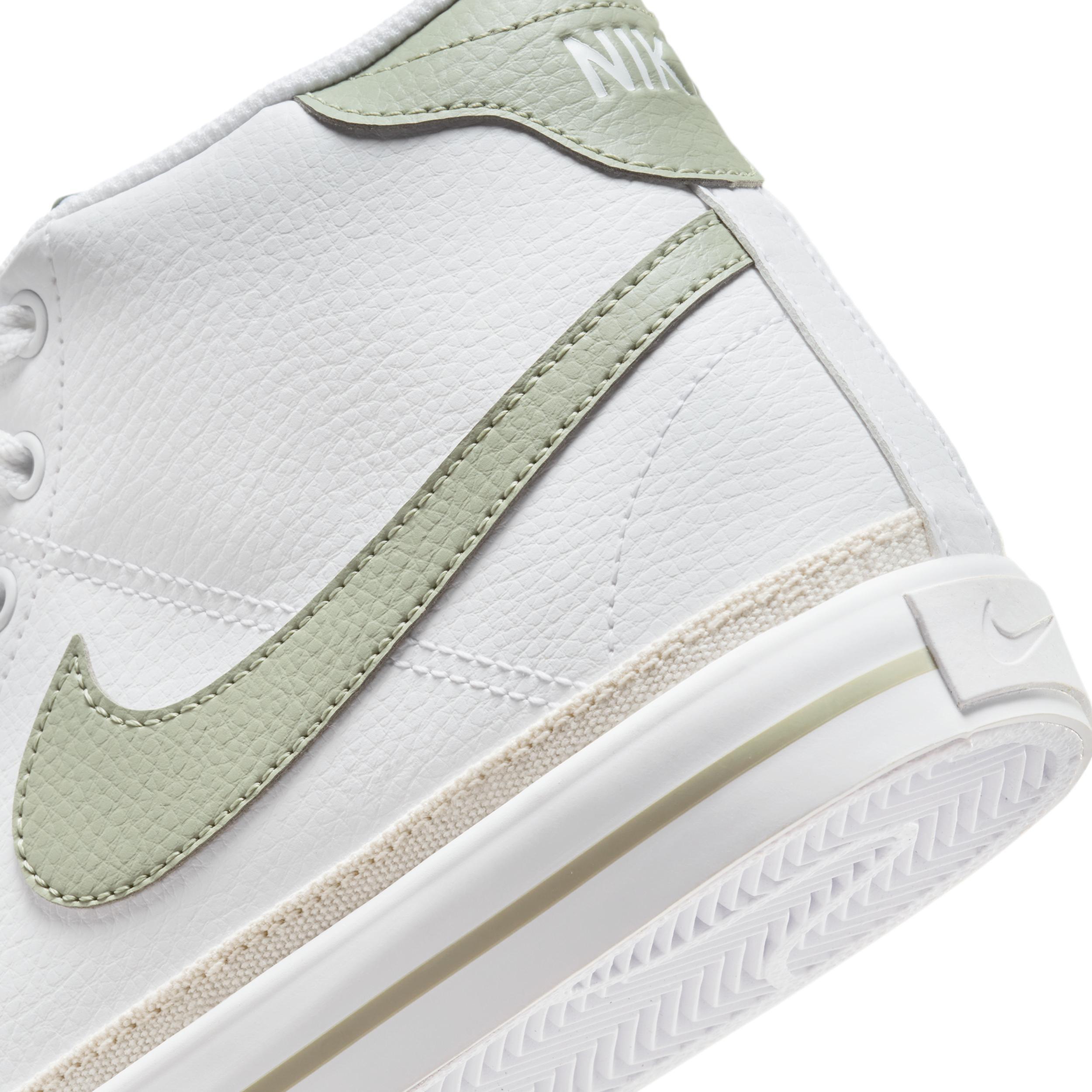 Nike Court Legacy Mid Next Nature Womens Shoes Green Horizon-Phantom Product Image