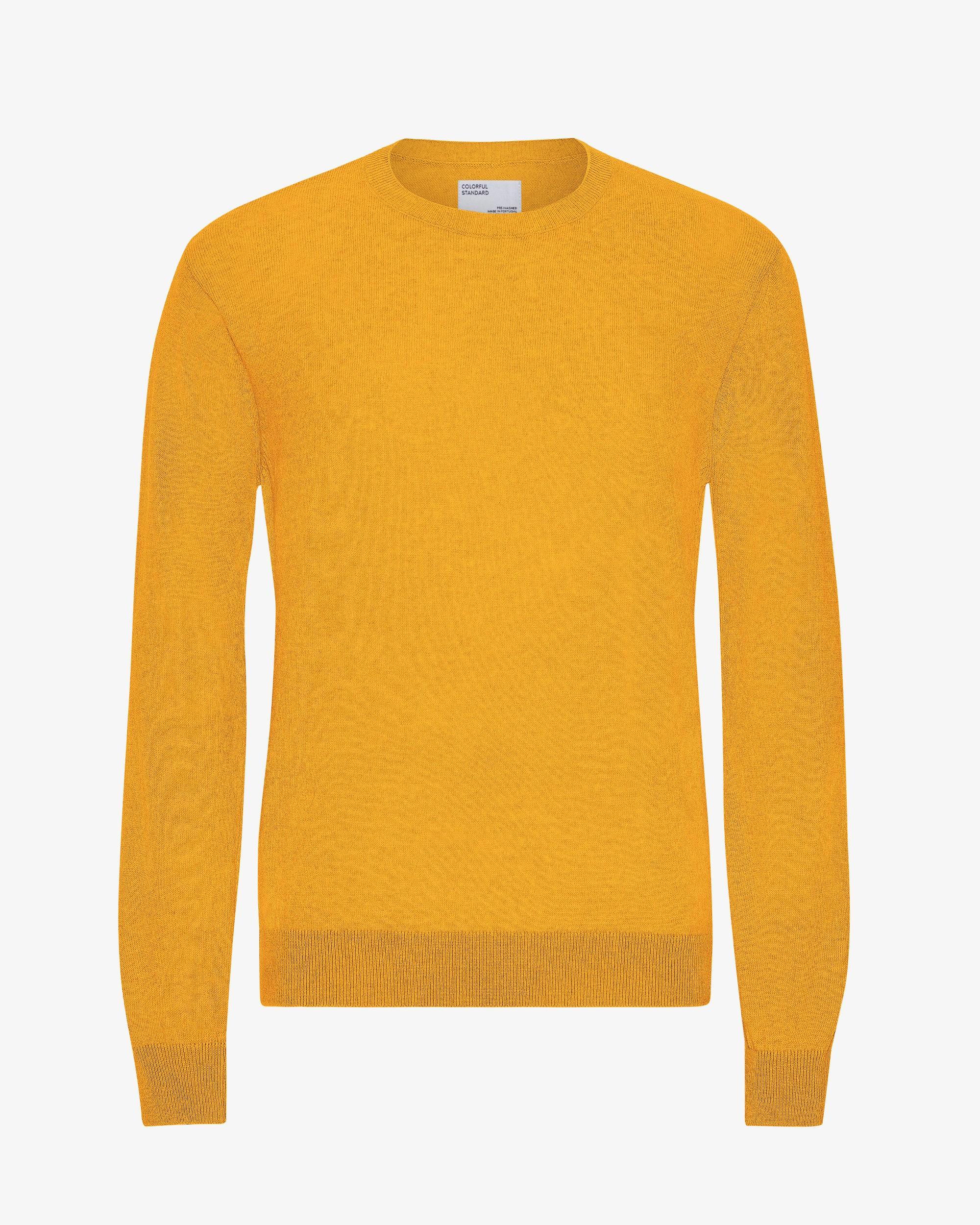 Light Merino Wool Crew - Oxblood Red Product Image