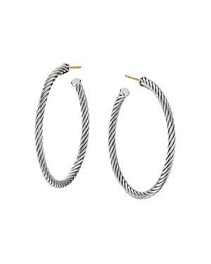 David Yurman Medium Cable Hoop Earrings Product Image