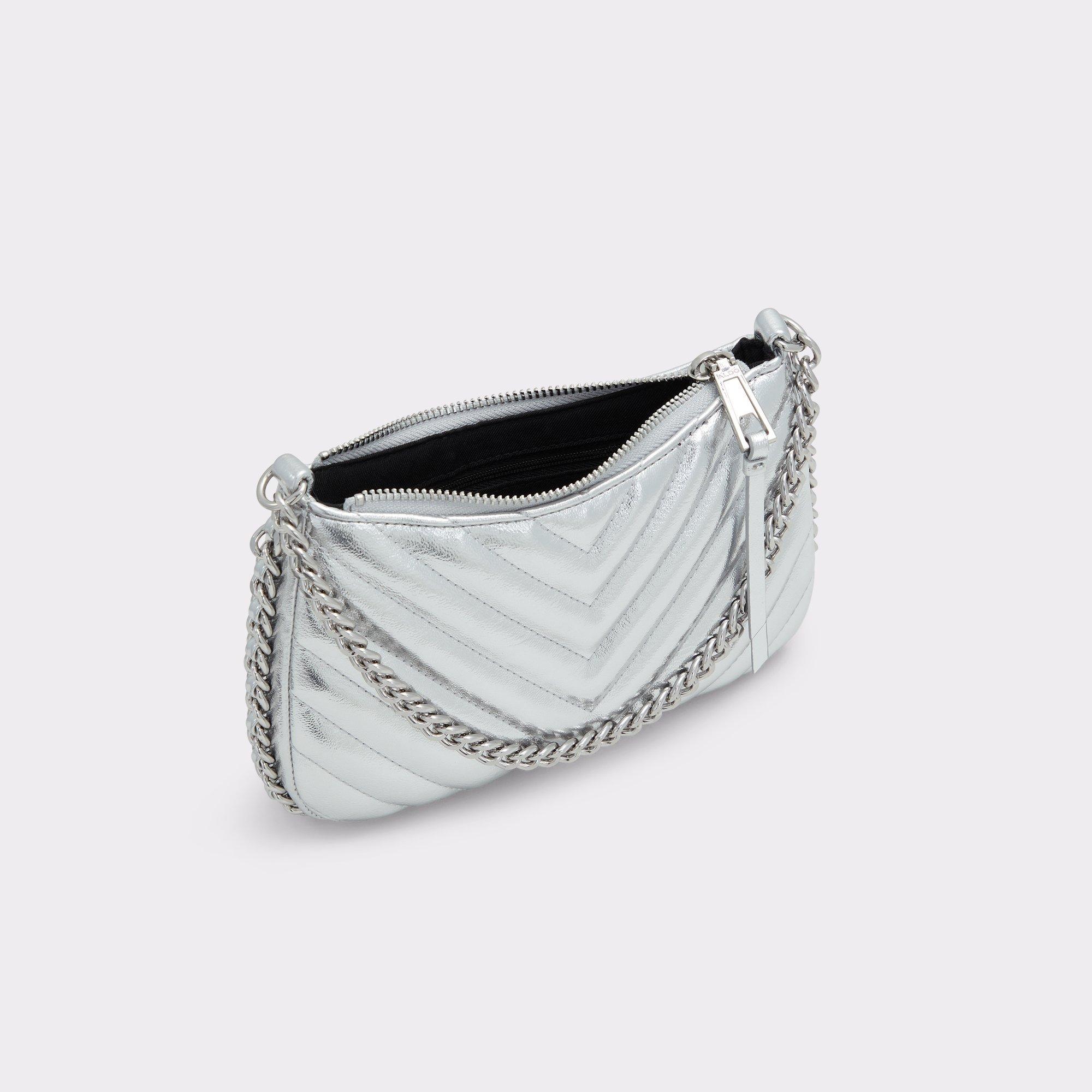 ALDO Merylssx - Women's Crossbody Handbag - Silver Product Image