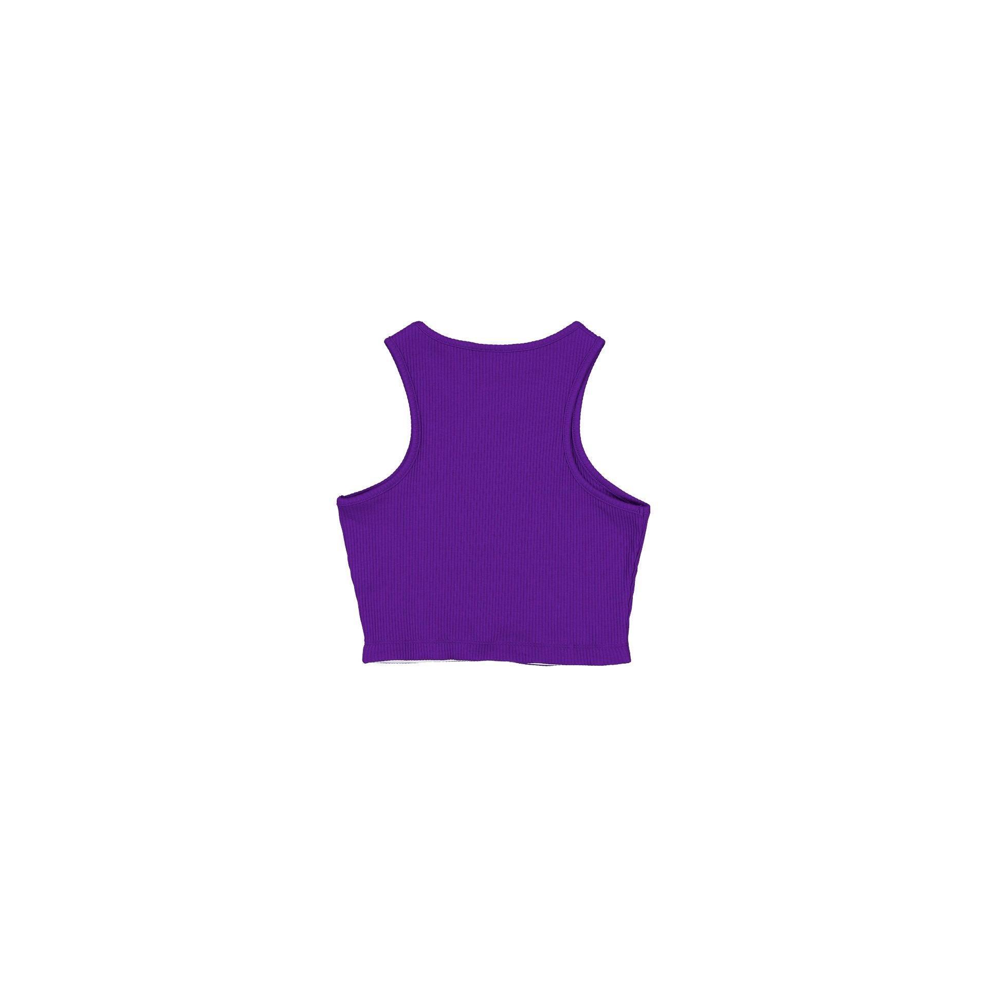 Chicago Bulls Leisure Cropped Women's Tank Top Female Product Image